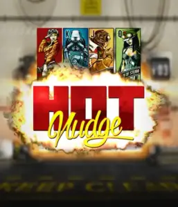 Enter the mechanical world of the Hot Nudge game by Nolimit City, highlighting detailed visuals of steam-powered machinery and industrial gears. Discover the adventure of the nudge feature for bigger wins, accompanied by striking characters like the King, Queen, and Jack of the steam world. A captivating take on slots, perfect for those who love steampunk aesthetics.